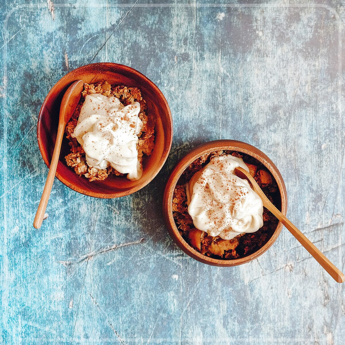 A plated serving of Oat Granola