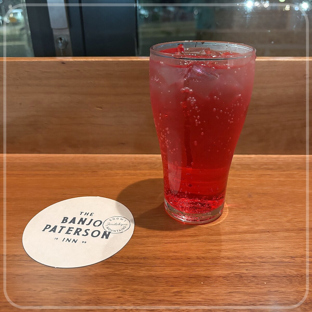 A plated serving of Pink Lemonade